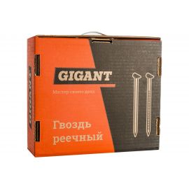 Реечный гвоздь по дереву Gigant D34, 28/50, рифл., 5000 шт. GGR-28-50 