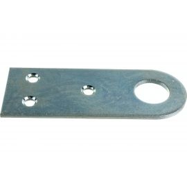 Плоская проушина Левша 105х40 мм, 2 шт., цинк радужный У4-9781.ЦР 