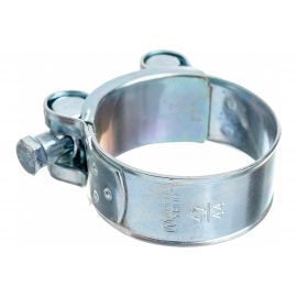 Силовой хомут Nord-Yada Д: 44-47 мм, Ш: 22 мм, Т: 1,2 мм, болт: М6х55, оцинкованная сталь 905992 