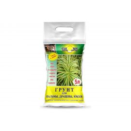 Грунт БИУД Для пальмы, драцены, юкки 5 л 01-000010 