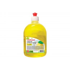 Средство для мытья посуды ЛЮБАША 500 мл Лимон пуш-пул 604778 