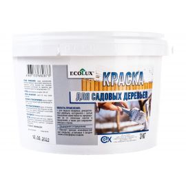 Краска для садовых деревьев ECOLUX 3 кг 4607133682873 