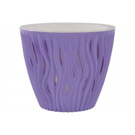Кашпо bmc Вдохновение КШ5405 сиреневое/лаванда, 15.5х15.5 см, 1.6 л 057562 