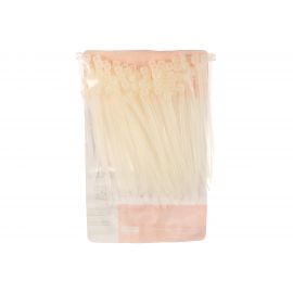 Нейлоновые хомуты Зубр белые, 2.5x80 мм, 100 шт. 309010-25-080 