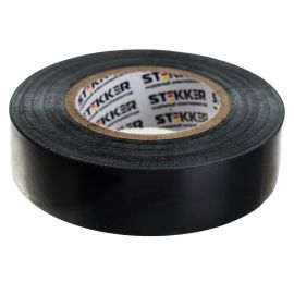 Изоляционная лента STEKKER 0,13х19 мм, 20м, черная INTP01319-20 32839 