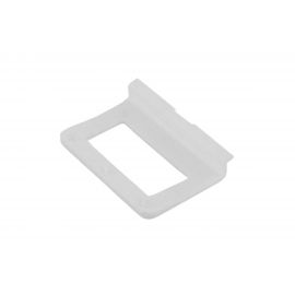 Москитная ручка Агат ПВХ, под шнур, белая 4080.07 