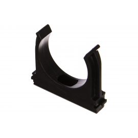 Крепёж-клипса для труб Промрукав Полистирол черная д50 10 шт. PR.02750ч 