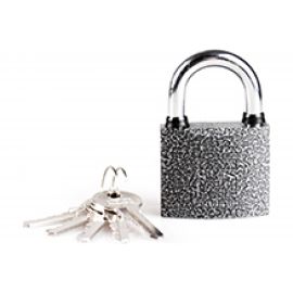 Навесной замок Аллюр HG-350C /ВС1Ч-350/ полимер 5 ключей 3373 