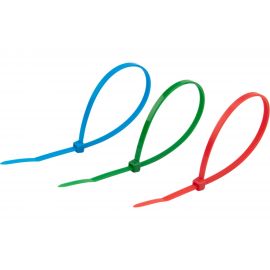 Хомут REXANT nylon 200x4.0 мм 25 шт цветные 07-0208-25 