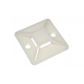 Самоклеящаяся площадка под стяжку TWT 20x20 мм, белая, 100 шт. CV-ATM20 