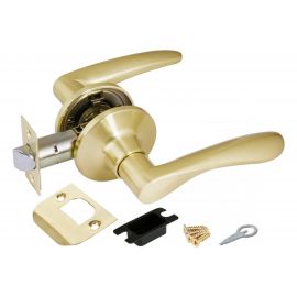 Ручка защелка PUNTO 6020 SB-P без фик. мат. золото 34659 