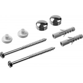 Набор для крепления унитазов Зубр цвет хром 44211 