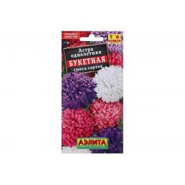 Семена Аэлита Астра Букетная, смесь окрасок, однолетний, 0.2 г 4601729000119 
