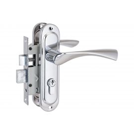 Врезной замок Стандарт с/руч 103/50 CP хром 4 845 