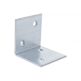 Мебельный уголок с шурупом Невский Крепеж оцинк. 40х40х40х2 мм, 4 шт. 922974 