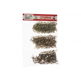 Набор универсальных саморезов Стройбат желтопассивированных 3,5-4мм 600 шт 204511 