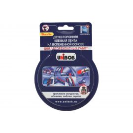 Клейкая двухсторонняя вспененная лента UNIBOB для авторемонтных работ 19 мм х 5 м 215038 