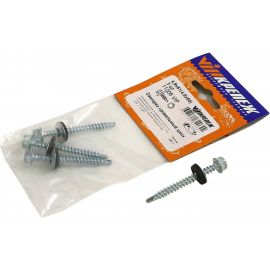 Кровельный саморез VIPкрепеж цинк 4,8/50 3шт 11006 VIP 