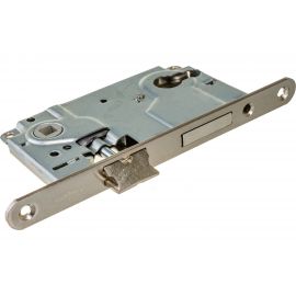 Межкомнатный замок под цилиндр ARMADILLO LH 25-50 SN BOX ригель+защёлка матовый никель 28393 