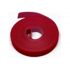 Лента (липучка) в рулоне Hyperline WASNR-5x9-RD ширина 9 мм, длина 5 м, красная 401707 