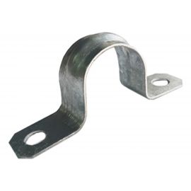 Скоба Урал ПАК металл., 2-х лапковая, d 25-26 мм, 100 шт. АР-00226-100 