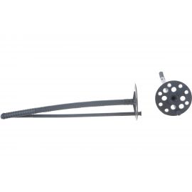 Дюбель для теплоизоляции с пластиковым гвоздем INTERFIX ИЗО 10х220, 200 шт 28974 