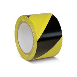 Лента ПВХ для разметки Mehlhose GmbH толщина 150 мкм цвет желто-черный KMSW10033 