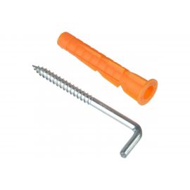 Шуруп-костыль Стройметиз 6,0х75 с унив.дюбелем 10х61, уп.2 шт. европодвес 2930431 