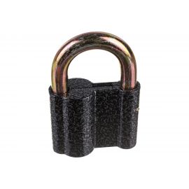 Навесной замок Bohrer СЧ-66, дужка 12 мм, 3 ключа, корпус 66 мм, с подвесом 71020661 