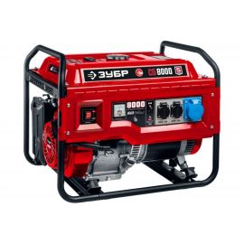 Бензиновый генератор ЗУБР 8000 Вт СБ-8000 