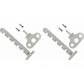 Оконный ограничитель для ПВХ Левша белый, 5-позицион., 2 шт. У1-56602.Б 