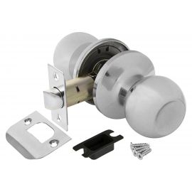 Ручка защелка AJAX 6082 CP-P без фик. хром 39529 