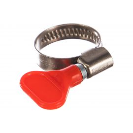 Хомуты Зубр ЭКСПЕРТ "Бабочка" нерж. сталь, накатная лента 9 мм, 16-25 мм, 2 шт. 37835-16-25 