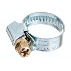 Хомут HELFER W1, 12-22 мм, оцинкованная сталь, уп. 100 шт. HF004037 