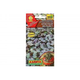 Семена Аэлита Микрозелень Горчица красная Красный вельвет, 5 г 4601729142932 