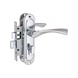 Врезной замок Стандарт с/руч 103/50B вертушка CP хром 4 849 