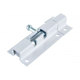 Прямоугольная задвижка Левша ШП-60 белый/цинк У1-2669.БЦ 