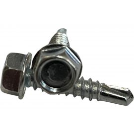 Саморез ZAMETAL 3,5х9,5 со сверлом и шестигранн. головкой DIN 7504K, оц., 1000 шт ZA081269 