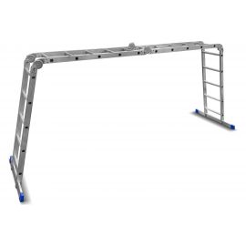 Алюминиевая лестница-трансформер LadderBel 4 секции по 5 ступеней LT455 