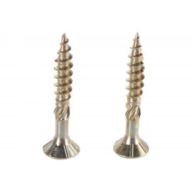 Шуруп Rusconnect CS 05035 с/нарез. д/дерева, потай, 5х35, 200 шт. Желтый цинк 310502 