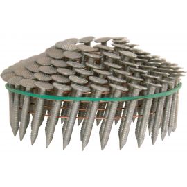 Кровельный барабанный гвоздь FOXWELD AERO c кольцевой накаткой 3,1 х 25 мм, лента 120 шт /C45/ 6774 