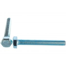 Болт Tech-Krep DIN933 с шестигранной головкой, оцинкованный М8х60 6 шт - пакет 102973 