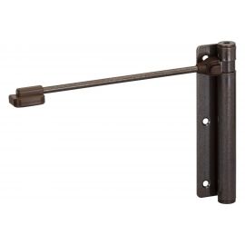 Дверной доводчик ALDEGHI LUIGI SPA правый, 170х39х225 мм, цвет: бронза, к-т: 1 шт + ключ с декоративными шурупами 114AB170D 