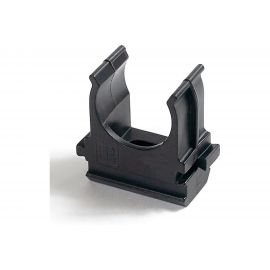 Крепёж-клипса для труб Промрукав Полистирол черная д20 в малой упаковке 10 шт. PR13.0210 