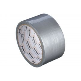 Армированная серебряная клейкая лента ЕРМАК 48 мм х 10 м, инд. упаковка 472-047 