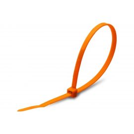 Кабельные стяжки FORTISFLEX КСС Float 4х150 оранж., 100 шт. 82025 