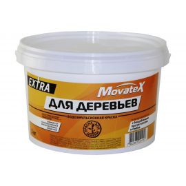 Водоэмульсионная краска Movatex EXTRA для деревьев, 3 кг Т02956 