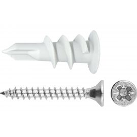 Дюбель DRIVA с шурупом Tecfi HF 15x32 4 шт 147479 