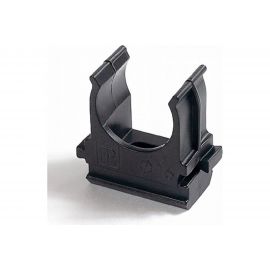 Крепеж-клипса для труб Промрукав полистирол, черная, д32, 10 шт PR13.0212 