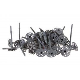 Дюбель для теплоизоляции с пласт. гвоздем Невский Крепеж 10х160 50 шт. 336096 